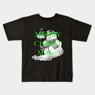 Snowman merry christmas Kids T-Shirt